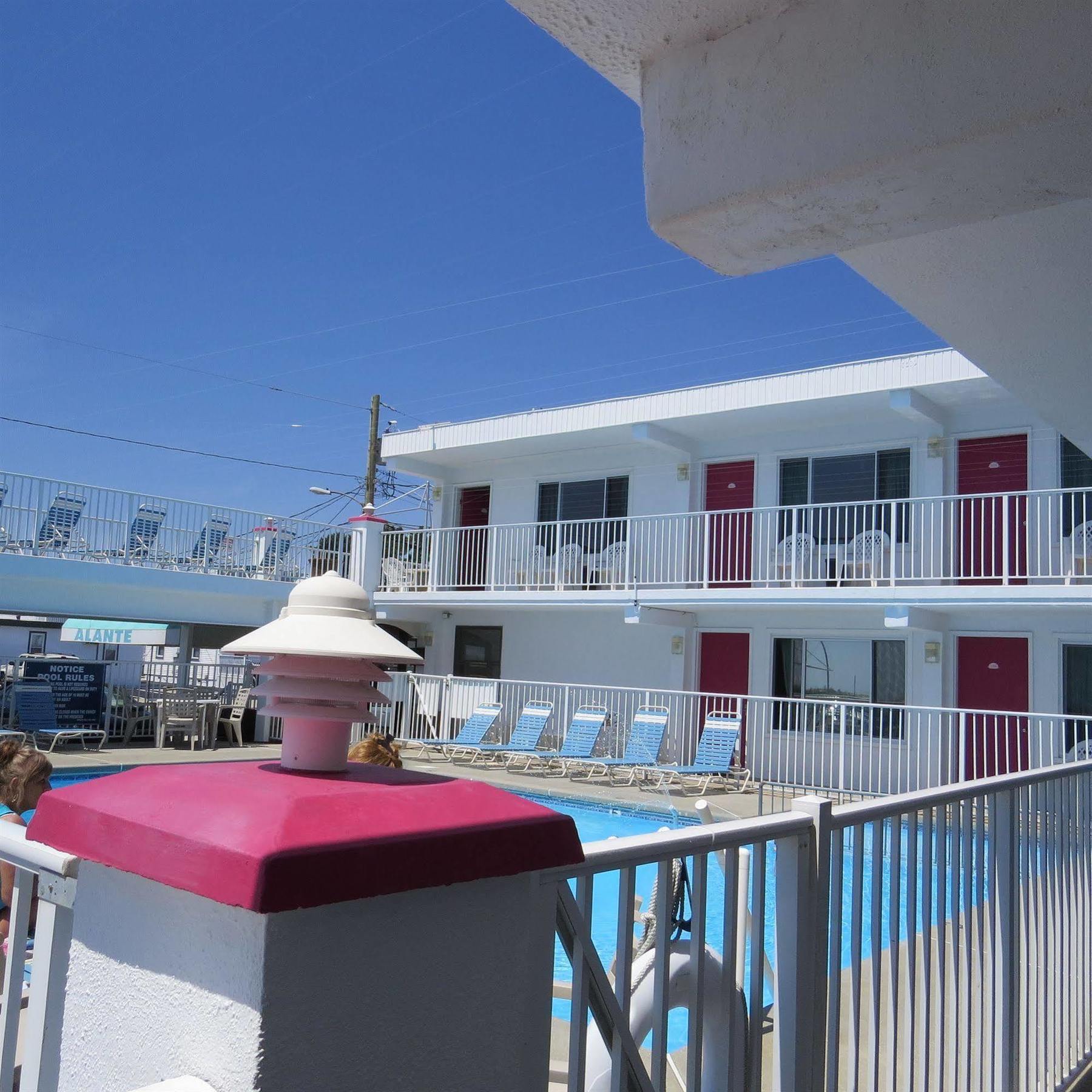 Hotel Alante Oceanfront Motor North Wildwood Esterno foto